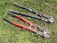 TWO 18" BOLT CUTTERS