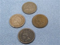 3 Indian Head & Flying Eagle Cents