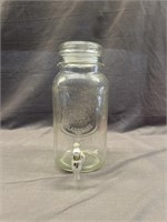 VINTAGE 12.5 MASON JAR BEVERAGE DISPENSER