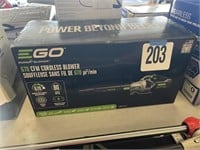 EGO 56V BLOWER W/ BATTERY & CHARGER