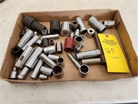 FLAT OF MISC SOCKETS CRAFTSMAN & MORE