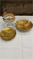 Fantastic Lot of Gold Glassware