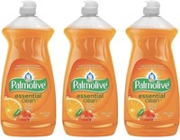 GREEN 3 x 828ML PACK PALMOLIVE ESSENTIAL CLEAN