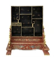 Rare 19th Century Chinese Curio Cabinet.