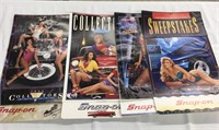 Lot of 4 Snap-On Tools Calendars