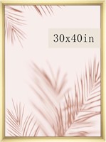 30x40 Picture Frame  Gold Poster Frame Decor.