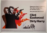 Clint Eastwood Autograph Dirty Harry Poster