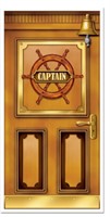 Beistle 57315 1-Pack Cruise Ship Door Cover,