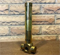 VINTAGE CORKI WEEKS BRASS KALEIDOSCOPE