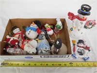 Misc Snowman Ornaments & Decorations