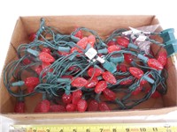 LED Red Christmas Lights, 2 Strands