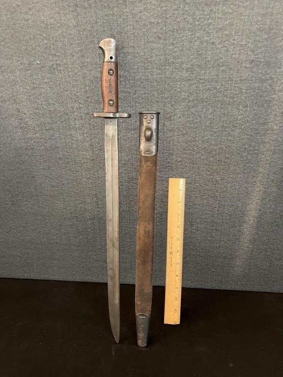 Antique Wilkinson Bayonet in Sheath