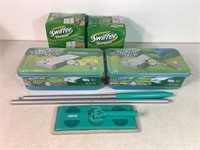 Swiffer Mop W/Wet Mop Pads & Sweep Pads