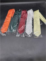 New lot of 5 Fratello Neck Ties.