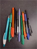 Assortment of pens