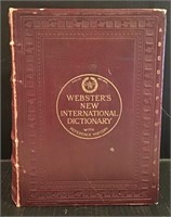 1926 WEBSTERS NEW INTERNATIONAL DICTIONARY