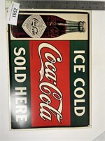 Vintage Coca-Cola advertisement tin