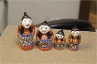 Lot of 4 Oriental Figurines