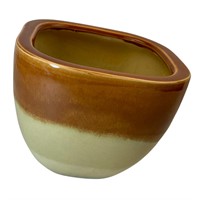 Mid-Century Modern Glazed Pottery Vase