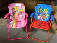 Kids Patio Chairs lot of 2