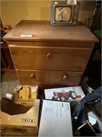 2 Drawer Short Cabinet