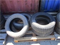 (4) 215/60R16 Snow Tires (2 studded)