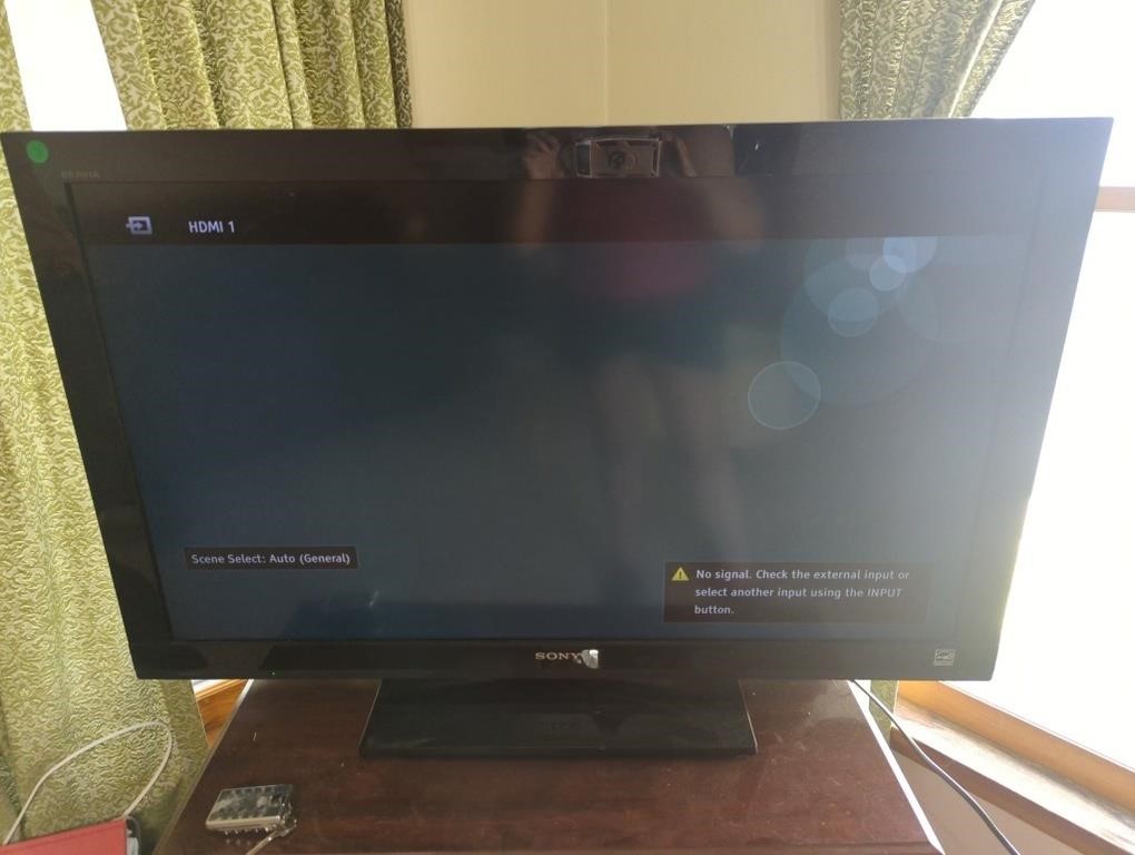 Sony bravia 40" tv with DVD and VHS player