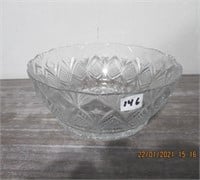 9" X 4" Glass Bowl
