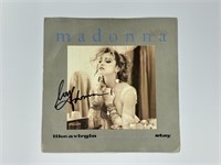 Autograph COA Madonna 7" Vinyl