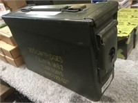 Ammo can w/ .223  ammo, approx 500 rounds