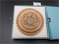 NY 300 Worlds Fair Commemorative Medal