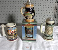 Bush / German / Avon Beer Steins