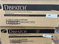 2 Cases (160) Dispatch Hosp. Cleaner Disinfectant