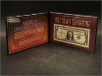 1957 Silver Certificate US One Dollar Bill