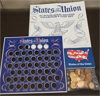 2 New Vintage State of The Union 50 State Solid