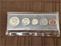 1964 Proof Set Silver Half/Quarter/Dime