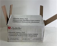 2 New Boxes of Tile Daltile white