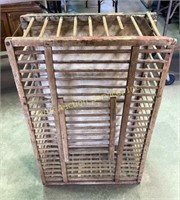Primitive Wooden Chicken Crate See photos for