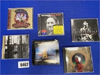 6 CD's, McCartney, Grateful Dead, Wolf, Willie