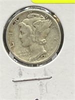 Mercury head dime 90% silver 1941