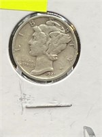 Mercury head dime 90% silver 1941-S