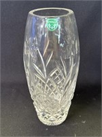 Vintage emerald crystal vase