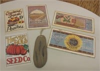 Lot Of Small Signs / Wall Art
