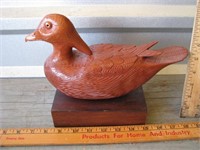 Wooden Duck decoy