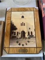 Wood Craft St. Helen's Rio Hondo Church Clock