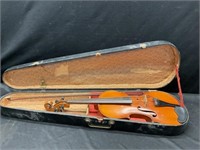 Violin with Wooden Case