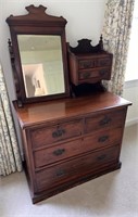 C. 1880 Eastlake Gentleman's Chest of Drawers