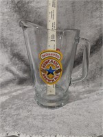 New Castle Brown Ale Glass Pitcher