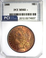 1900 Morgan PCI MS65+ Excellent Color