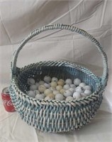 Basket of Golf Balls